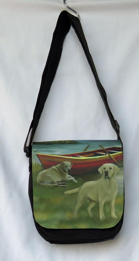 Lab yellow 4 small messnger bag
